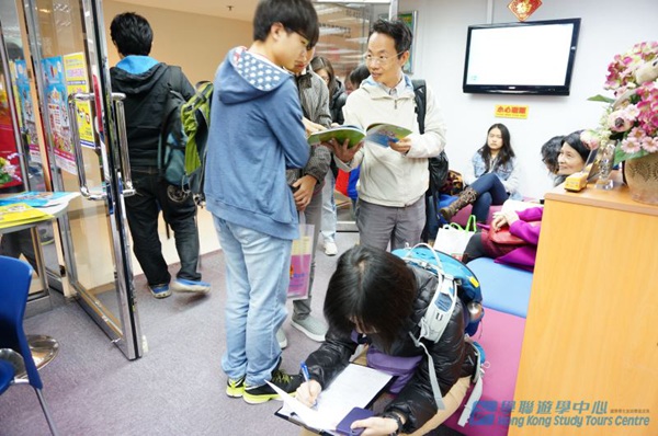 2015年首場講座,學聯遊學團